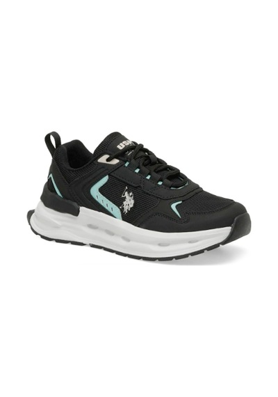 U.S. Polo Assn. 4M JACKY WMN 4FX Kadın  Siyah Sneaker