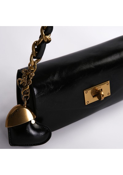 Levidor Charm Akseusar Detaylı Omuz Çantası Siyah I 931218