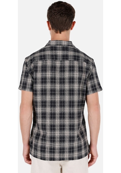 Colin's Colins Normal Kesim Shirt Yaka Siyah Erkek Kısa Kol Gömlek Cl1067592 Q1.v1 Blk Siyah
