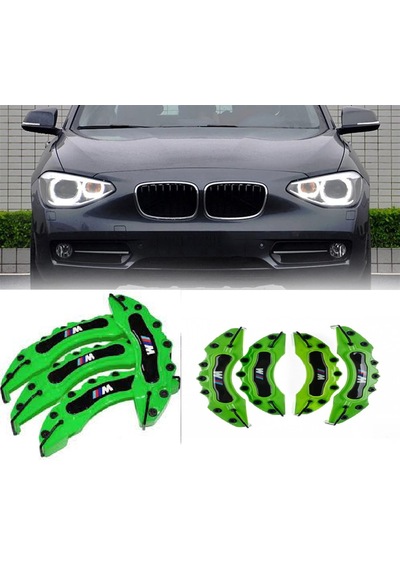 Bmw F20 ///m Yeşil 17-18-19 Janta Uyumlu 4.lü Kaliper Kapagı