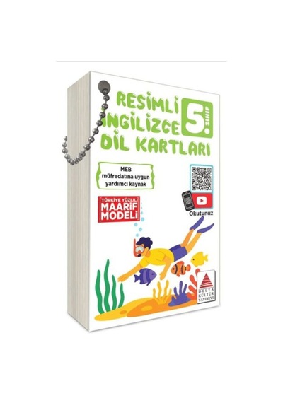 5. Sınıf Resimli İngilizce Dil Kartları - Rjcı-729945
