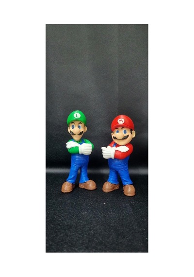 Süper Mario Ve Lui İkili Figür 15 Cm