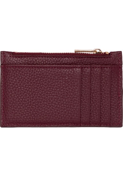 Yargıcı Kart Bölmeli Fermuarlı Cüzdan 26ykcz8036x 016 Bordo