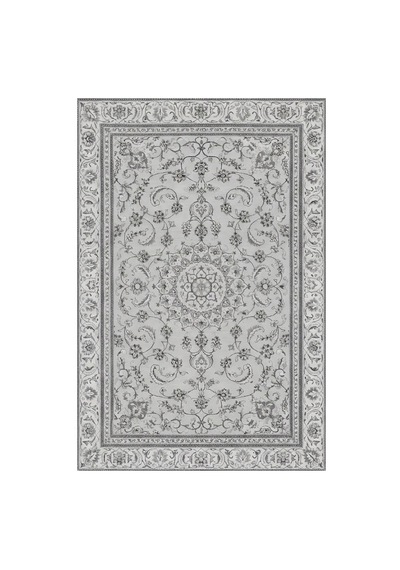 Kartela Halı Suma Halı Jüt Taban Dokuma Halı Açık Gri - 60 X 90 Cm