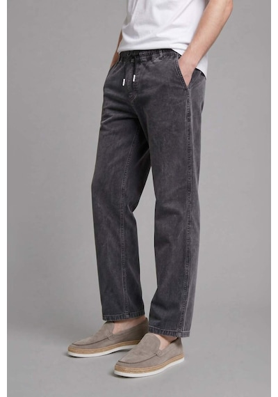 Defacto Wıde Leg Jean Pantolon H6568ax26smnm36 Antrasit-nm36