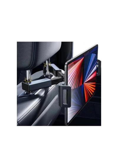 Siolanzi Koltuk Arkası Ayarlanabilir Telefon Tablet Tutucu Siyah