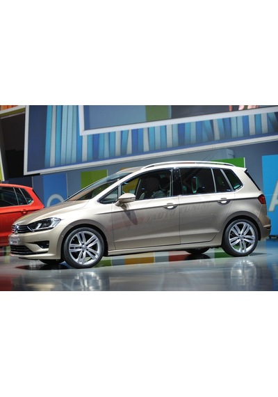 Volkswagen Golf Plus Yeni Nesil Bagaj 3M 3D Krom Abs Yazı Logo Am