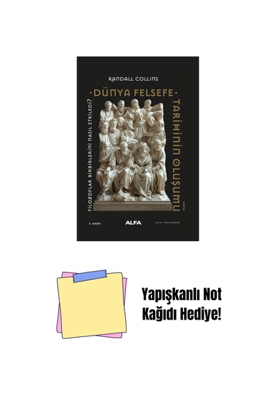 Dünya Felsefe Tarihinin Oluşumu Ciltli + Yapışkanlı Not Kağıdı