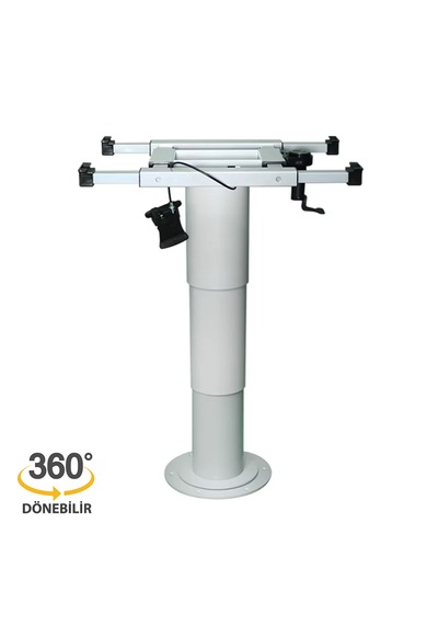 Ranger 360 Döner Masa Ayağı Yükseklik Ayarlı 35-74 Otomatik - Gri-828