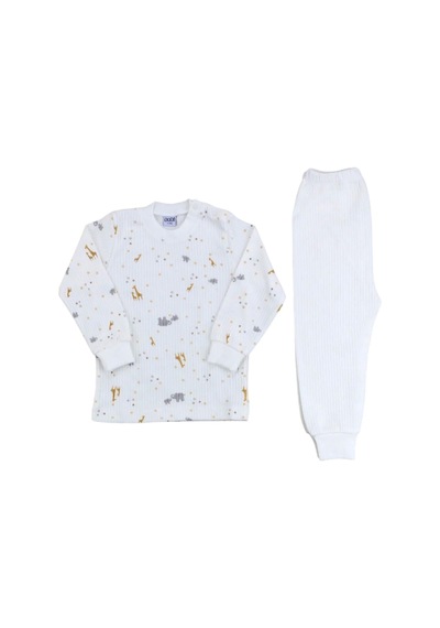 Sebi Bebe Prime Pijama Takımı 2422 Krem