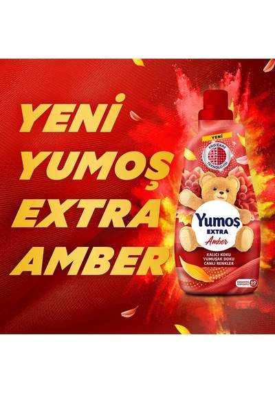 Yumoş Extra Yumuşatıcısı Amber + Lilyum +Orkide 1440Ml