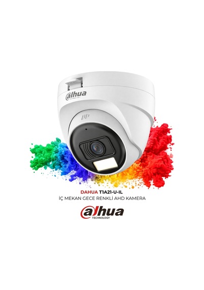 2mp Full Hd Dome Güvenlik Kamerası Hac T1a21p U Il 1080p 25m Ir Gece Renkli