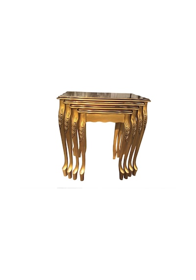 Zigon Lükens Aslan Klasik Model Kayın Torna Ayak Parlak Gold La