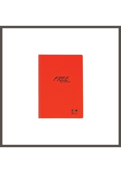 Bezos K.color A4/60 Yeni Free Çizgili Pp Kap. 1 Adet Nxrlvng Çok Renkli