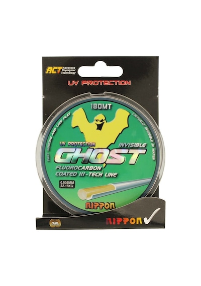 Nippon Ghost 0,24 Mm 180 Mt Fluoro Carbon Misina