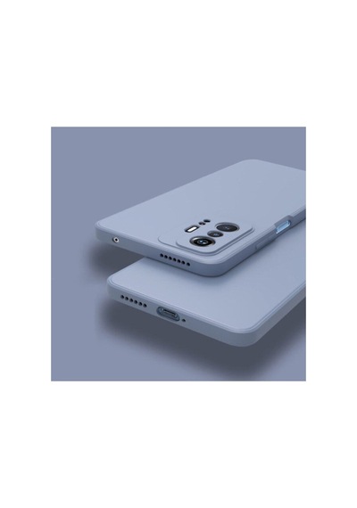 Xiaomi Mi 11t Pro Ile Uyumlu Kılıf Lansman Içi Kadife Kamera Korumalı Silikon Case Gri