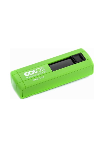 Colop Cep30 Kaşe Yeşil Kasa Siyah Keçe - 18 x 47 MM