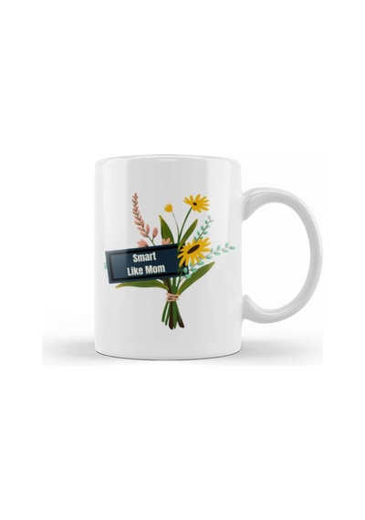 Mothers Day Mom Is A Trooper Kupa Bardak Porselen Karışık