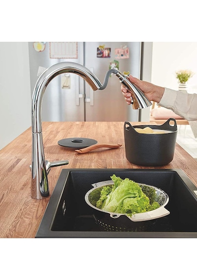 Grohe Zedra Tek Kumandalı Eviye Bataryası 32294002
