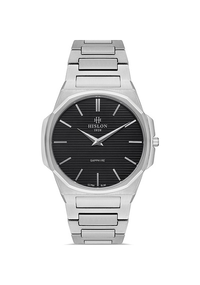 Hislon Men's Classic Cl127s-04ss Gri