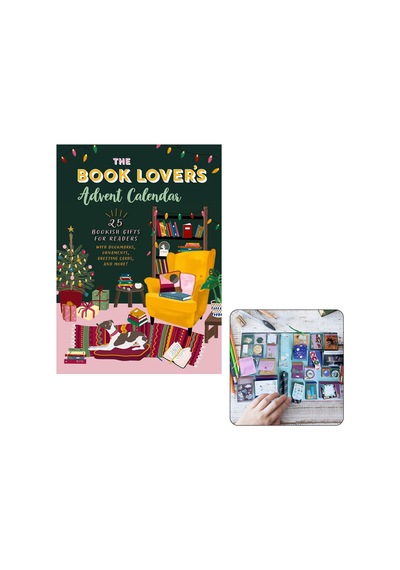 "bookworm Delight Advent Takvimi - Masa, Breakroom Ve Ev Dekoru İçin 24 Eşsiz Edebi Sürprizler"