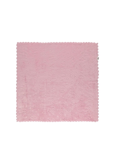 Civil Baby Bulut Desenli 90x90 Cm Battaniye - Pembe