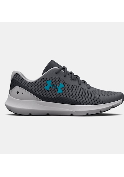 Under Armour Erkek UA Surge 3 Koşu Ayakkabısı 3024883-104 Gri