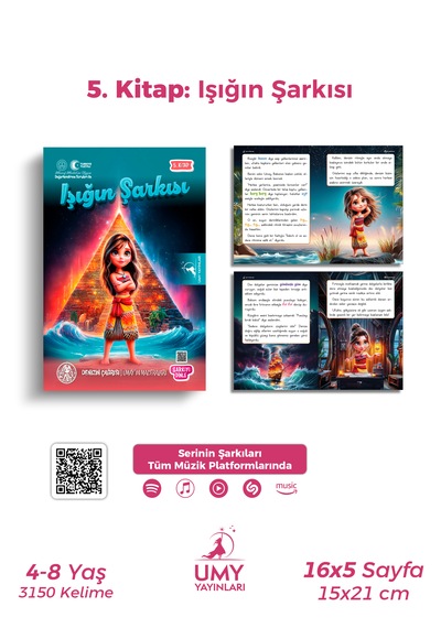 Umy Yayınları Denizin Çağrısı Seti 5 Kitap - Çocuklar İçin Doğa Sevgisi, Cesaret Ve Problem Çözme Geliştiren Hikaye Seti