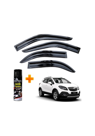 Opel Mokka Mügen Cam Rüzgarlığı 2012-2019 Arası 4 Lü Takım +500ml Lastik Parlatıcı