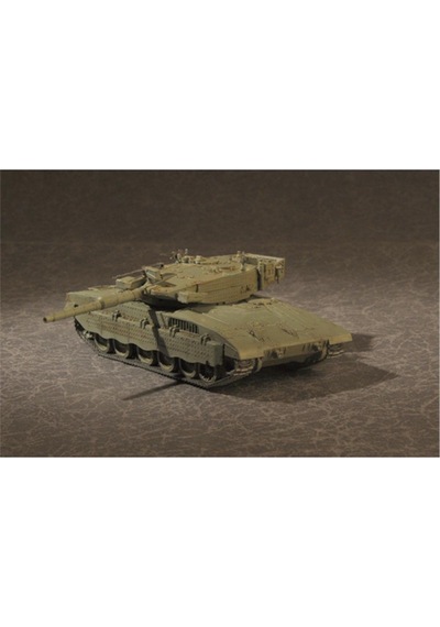 Trumpeter 07104 1/72 Ölçek, Lsrail Merkava Mk. Lll Baz Ana Muharebe Tankı, Plastik Model Kiti-55687