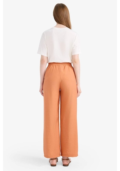 DeFacto Regular Fit Esnek Belli Cepli Düz Paça Pantolon F0984AX25SMOG327