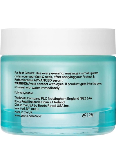 No7 Protect & Perfect Kokusuz Yoğun Gece Kremi 50 ML