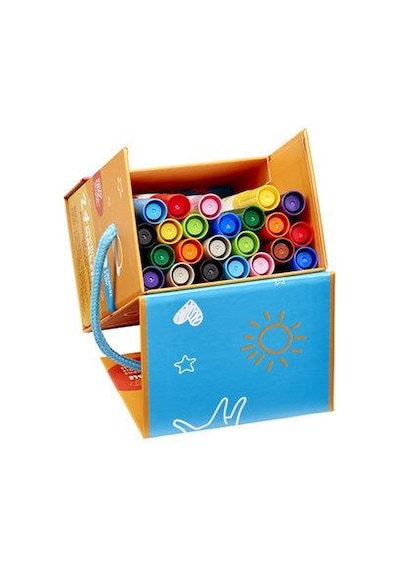 Carioca Jumbo Bebek Süper Yıkanabilir Keçeli Boya Kalemi 24'lü 46817