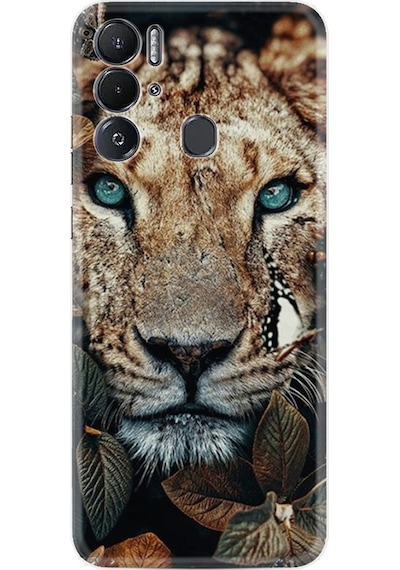 Tecno Pova Neo Kilif Resimli Silikon Flowers Leon 2 1342 557178786