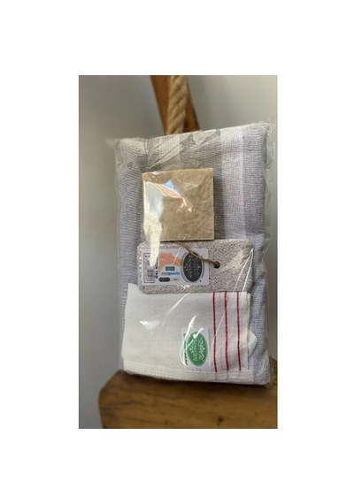 Gelin Damat Hamam Banyo 4'lü Set