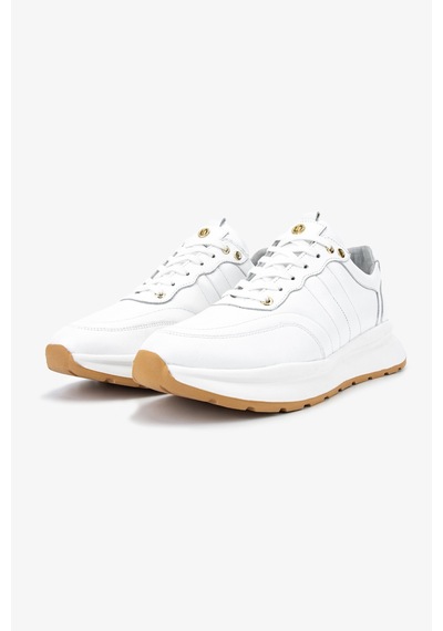 Valmenti Erkek Hakiki Deri Beyaz Sneakers & Spor Ayakkabı 352 24394 Erk Ayk Y26 Beyaz