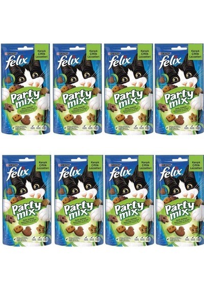 Felix Party Mix Karışık Çiftlik Lezzetleri Kedi Ödülü 60 Gr X 8 A