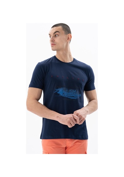 AR-MA Arma Erkek Regular Fit Bisiklet Yaka Tişört Y25344405301 001