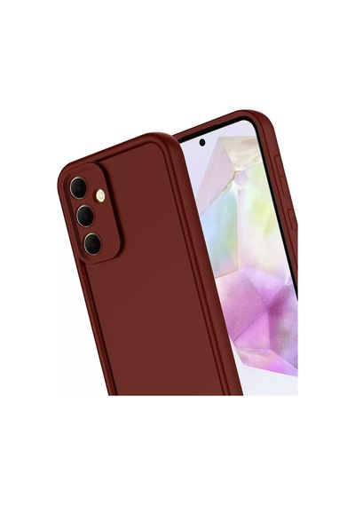 Newface Samsung Galaxy A17 5g Viera Silikon - Bordo
