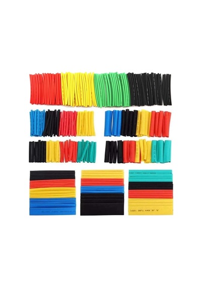 Isı İle Daralan Shrink Boru Makaron Kablo Yalıtım Set 328 Parça