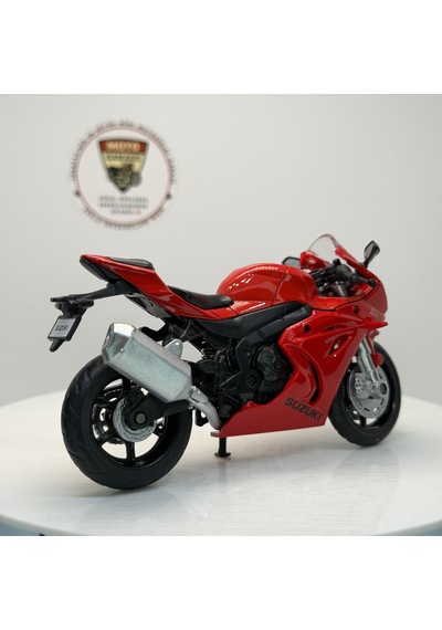Suzuki Gsx-r1000 - 1:18 Ölçek 12cm Kutulu Diecast Model Kırmızı