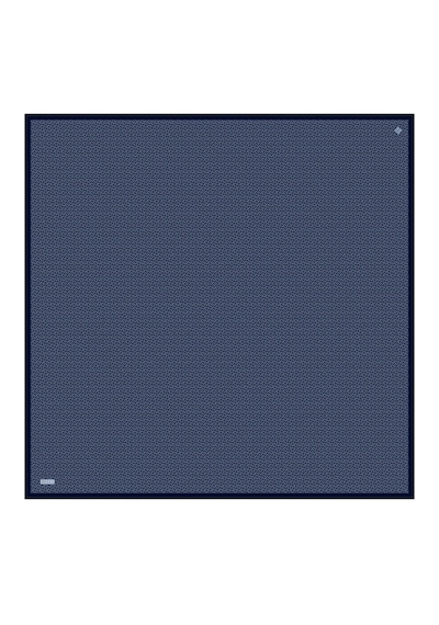 Belli Twill İpek Eşarp 4317-53 Lacivert