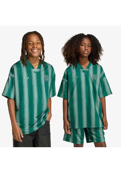 Adidas Minecraft Os Jersey Tee Çocuk Yeşil T-shirt Ke2701