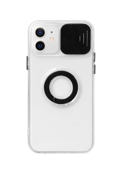 Apple Uyumlu iPhone 11 6.1Inç Sürgülü Kamera Korumali Yüzük Standli Kilif 554350353