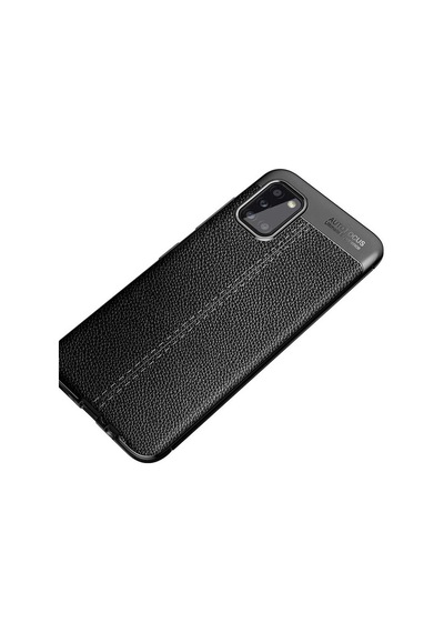 Samsung Uyumlu Galaxy A02s Kılıf Zore Niss Silikon Kapak Siyah