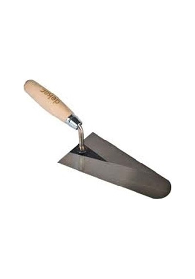 Dekor 22 Cm Sıva Malası Ahsap Saplı Yay Çeliği Dh062