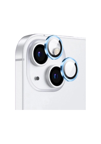 More Tr Apple Uyumlu iPhone 15 Plus Uyumlu Cl-12 Premium Safir Parmak İzi Bırakmayan Anti-refcloi Baby Blue