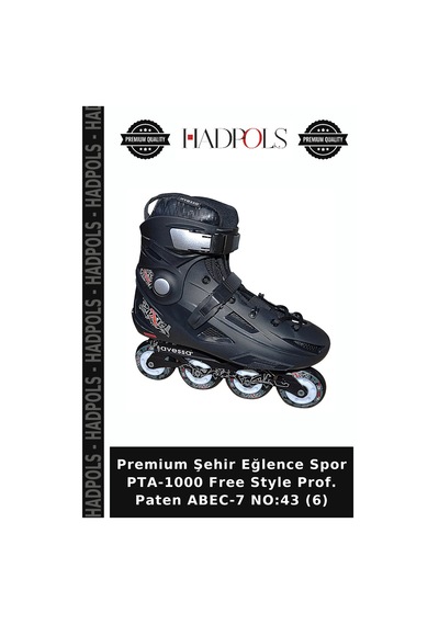 Premium Şehir Eğlence Spor Pta-1000 Free Style Prof. Paten Abec-7 No:43 6 Çok Renkli