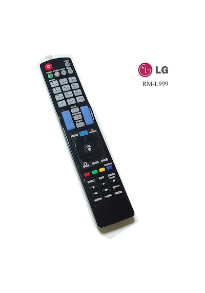 LG Uyumlu Lcd Led 3D Tv Kumandası Rm-L999+ 3D My Apps Tuşlu