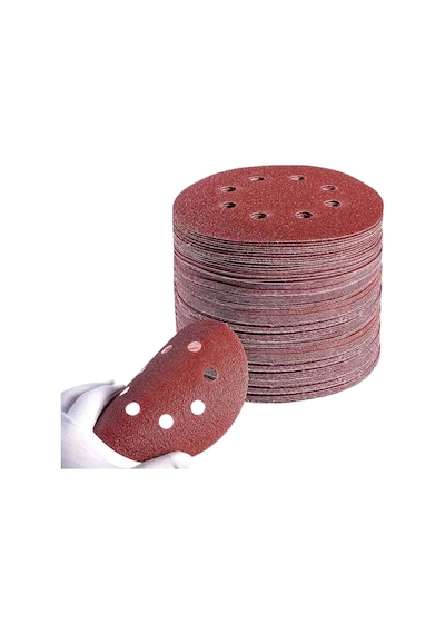 Gfb 6994 Cırtlı Disk Zımpara 8 Delikli 230 Mm 120 Kum